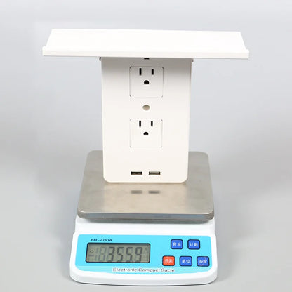 wall outlet extender - shelf with outlet